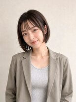 レセ 南柏店(Laissez)&nbsp;大人ミニボブ/シースルーバング/地毛風カラー/髪質改善/小顔ヘア