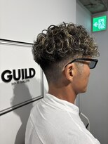 ギルド 東久留米店(GUILD)&nbsp;メンズパーマ×フェードカットスタイル