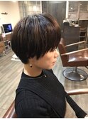 マッシュ系ショート