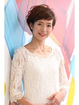 ヘアドゥ 稲毛店(hair do) 大人かわいいカールショート