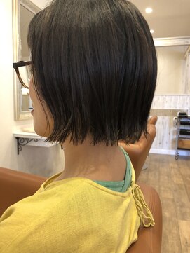 ヘアーアンドメイク ジャム(hair&make Jam) 外ハネミニボブ