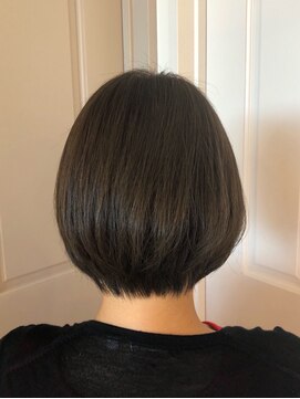 ロンドアベニール 北千住(Lond avenir) ふんわりまとまるボブスタイル　スタイリスト西田大樹