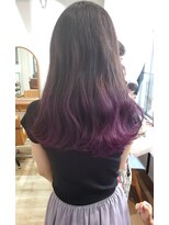 アイル(I'll)&nbsp;【Hair Make I`ll 奈良】　ラベンダーグラデーション