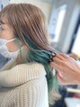 ラフィス ヘアー シュヴァル 熊本店(La fith hair cheval)&nbsp;インナーでなら思い切った色でも冒険しやすいのでは？
