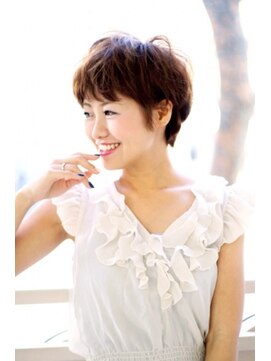 ヘア ルミナス バイ フォルテ(HAIR LUMINAS by FORTE) リラックスショートで抜け感UP！とろけるカラーでふんわり質感