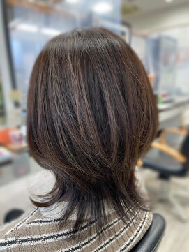 フレンズ 平岡店(friend's) 【札幌平岡 ウルフカット】 藤谷依奈