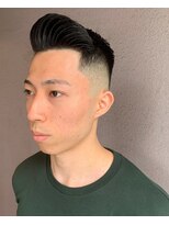 フリーク バーバーショップ 都島店(FREAK BARBER SHOP)&nbsp;バーバースタイルフェードサイドグラデーション