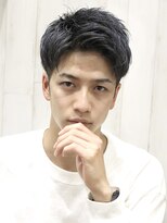 ヨシザワインク プレミアム 横浜 桜木町店(YOSHIZAWA Inc. PREMIUM)&nbsp;爽やかアップバング刈り上げツーブロックビジネスカラーワックス