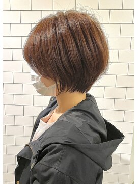 アンリー(Anree) 【Anree】ショートボブ×オレンジブラウン