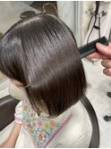 髪質改善ストレート