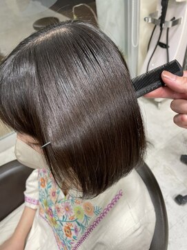 アンノウン(UNKNOWN) 髪質改善ストレート