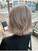 #ミルクティーカラー#ハイトーン#ケアブリーチ