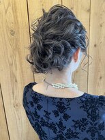 ポルム パプリカ(polum paprika)&nbsp;ゆるふわアップ♪結婚式 二次会 お呼ばれ イベント