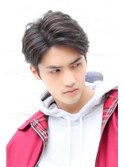 MEN'S HAIR/束感ショート/コンマヘア/ツーブロックマッシュ