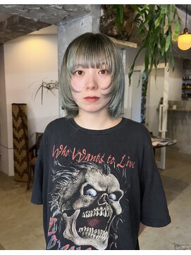 ガタカ(GATTACA) mint blue gradation ［RYO］