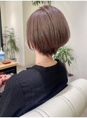 【 Ｉ. 】30代からのナチュラル前下がりショートボブ　川口