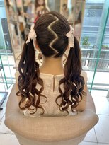 ヘアメイク マリア 福岡天神西通り(hair make MARIA)&nbsp;ツイン×量産巻き