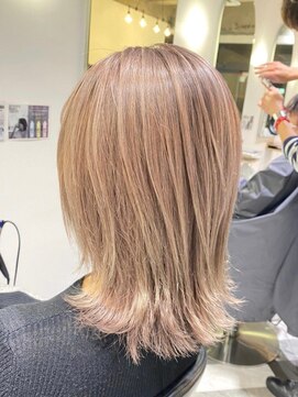 アフロディーテギンザ 日本橋人形町店(APHRODITE GINZA) フルバング/似合わせカット/レッドブラウン/30代40代/人形町