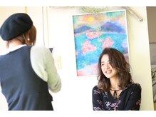 【カウンセリングへのこだわり】お客様との認識の違いをなくして、具体的な【なりたい】のイメージを共有。