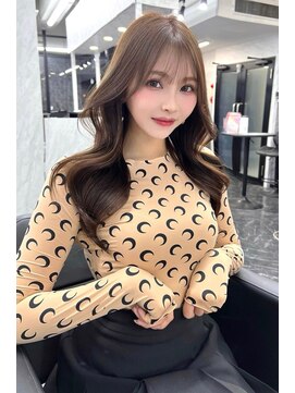 ランズ(LANDS) くびれベージュブラウン 【韓国ヘア 大阪 梅田】