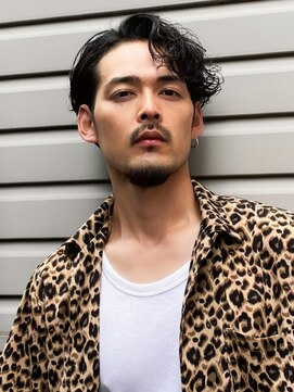 ロンド ローガン 名駅(Lond LOGAN) 大人の色気グランジパーマで耳掛けスタイル