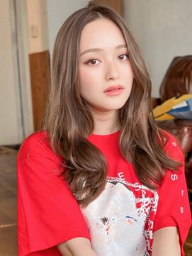 アグ ヘアー ジャーニー 紫波店(Agu hair journey) 《Agu hair》ヘーゼルカラーゆる巻×numberA.ケアオイルスリーク