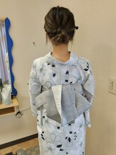 サロン ド オリーブ シニヨン、浴衣着付け