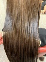 ロマンヤカタ ファース(ROMAN YAKATA fars) 髪質改善プレミアムカラー うるさらロング@田代9/17