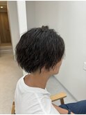 メンズスパイラルツイストパーマ