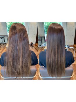 国内希少！《髪質改善ヘアエステ》専門店◆くせやうねりを抑えつつ、自然なストレートが叶う！違いを実感◎