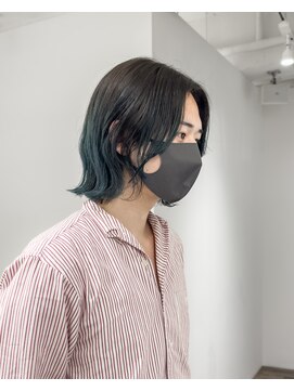 ゴウトゥデイ 横須賀店(GO TODAY) メンズボブ / ターコイズグリーン