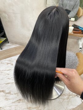 ロンドローズ 名古屋(Lond damaskRose) 顔周り ダブルカラー 名駅 ブリーチ 髪質改善 ボブ 韓国 753