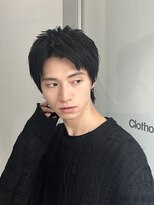 クロト(Clotho)&nbsp;スパイキーショート/ツイストスパイラル波巻きメンズウルフ