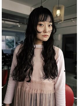 丹 癖毛風アンニュイハードパーマ