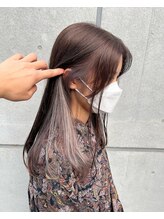 ★インナーカラー★　[ブリーチ/ダブルカラー/韓国ヘア/レイヤーカット/エクステ]