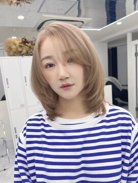 アイセ(I.se Eir TOKYO) ミルクティーカラー/ホワイトベージュ/ハイトーン/ケアブリーチ