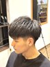 メンズカット＋眉毛カット￥4800→￥4400