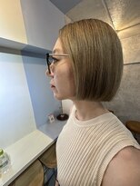 サーディースリーエーカーズヘアスタジオ(33Acers Hair Studio)&nbsp;外国人風ボブスタイル