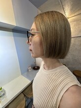 サーディースリーエーカーズヘアスタジオ(33Acers Hair Studio) 外国人風ボブスタイル