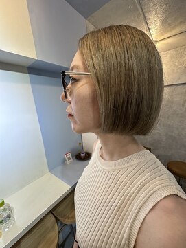 サーディースリーエーカーズヘアスタジオ(33Acers Hair Studio) 外国人風ボブスタイル