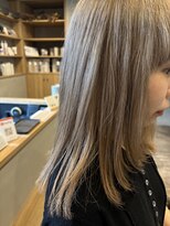 フレーム なんば店(FRAME)&nbsp;ブリーチありブロンドベージュ