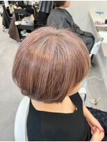 アルトル 池袋(altru) 白髪ぼかしホワイトブラウンチェリーブラウンミニウルフ 元重