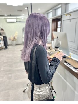 ヴェルム ヘア デザイン(Velum.HAIR DESIGN) ラベンダーカラー