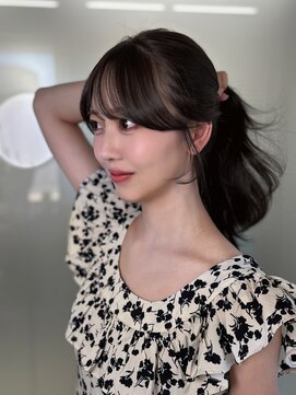 ボタン ハカタ(VOTAN hakata) 前髪/顔周りカット/グレージュ/暗めグレージュ