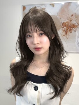 オニキス(ONYX) T177くびれヘアレイヤーカットブラウン透明感韓国ヘア表参道