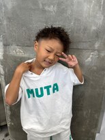 キング 楠葉店(K!ng) 波巻きツイストスパイラルパーマ/フェザーパーマ/眉毛/メンズ