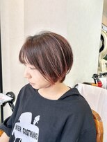 クリュウゲート 吉祥寺店(KURYU GATE) ラテベージュ・ショートボブ