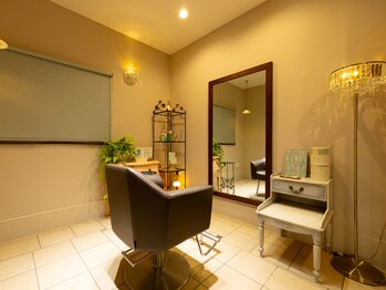 フルット(Frutto.)の写真/髪や頭皮、身体にも優しい薬剤で労りを。施術、空間、薬剤で上質なものを求める大人女性にオススメです。