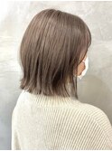 切りっぱなしボブ