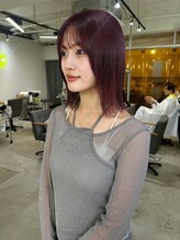 yzuki×ダブルカラーでつくる高発色の暖色カラー◎